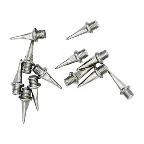 Baoblaze 2x12x Starting Block Spikes Replacement Spikes for Cinder Track Fitness 13.5mm 2 Pcs
