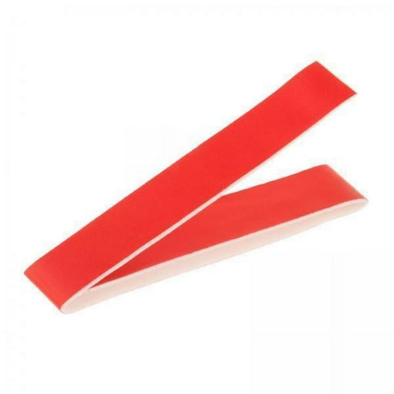 Baoblaze 2xBadminton Tennis Racket Head Protector Sticker Frame Protective Tape for Racket , Red, 2 Pcs