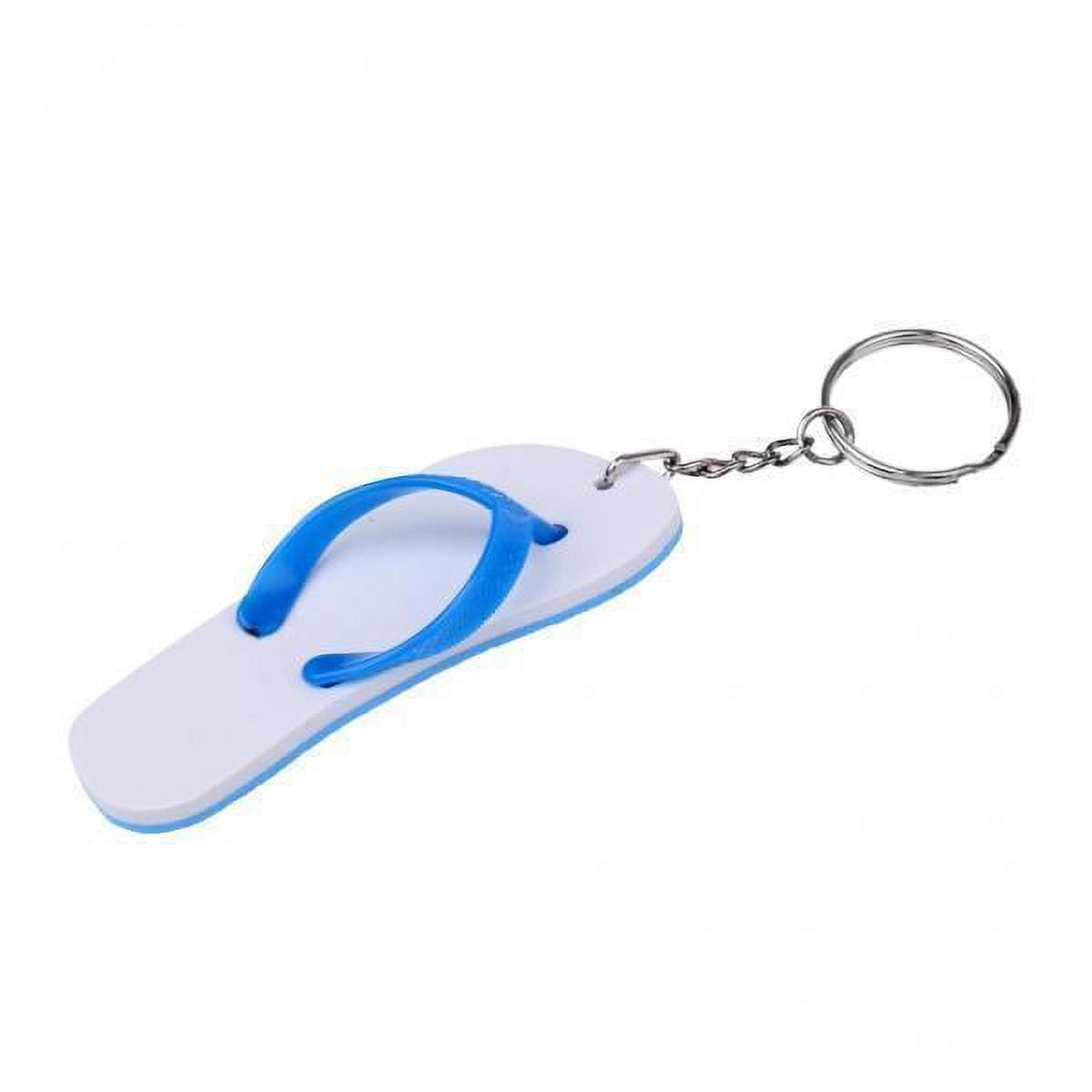 Baoblaze 3-6pack Yachting Boating Key Chain Key Key - Flip Flops White ...