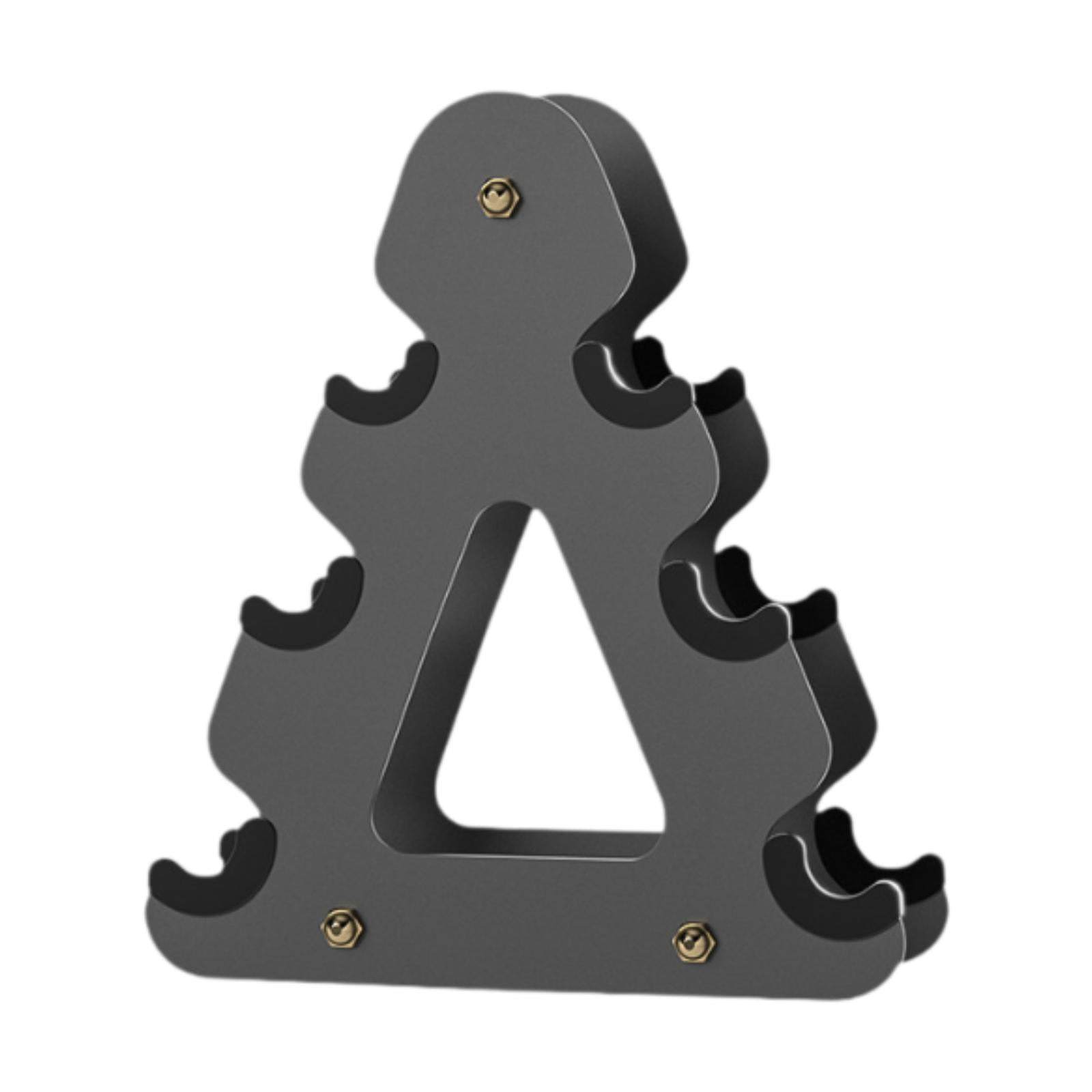Baoblaze 3 Layer Dumbbells Rack Weight Stand AntiSlip Equipment Dumbbell Storage Shelf Weight Holder for Exercise Home Gym Men Workout