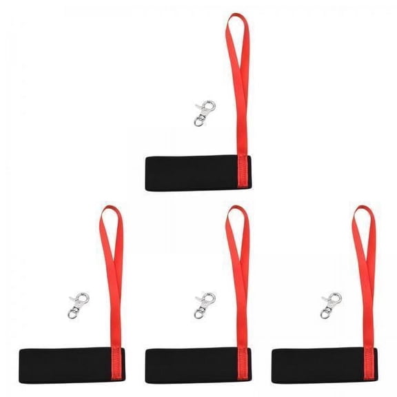 Baoblaze 3x 4Pcs Sport Glove Straps Accessories with Clips Portable Lanyard Ski Handcuffs Glove Leash Wrist Straps for Outdoor Activities