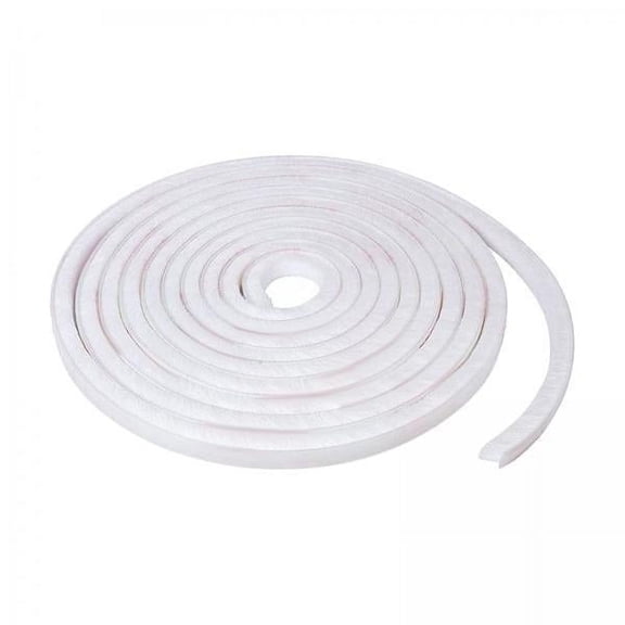 Baoblaze 3x32.8ft Brush Seal Self Adhesive for Door Window Weatherstrip Sealing Strip White