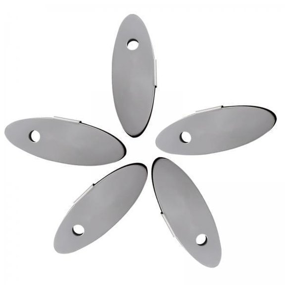 Baoblaze 3x5Pack Brake Pad Alignment Tool Adjust Spacer Parts Oval 3 Pcs