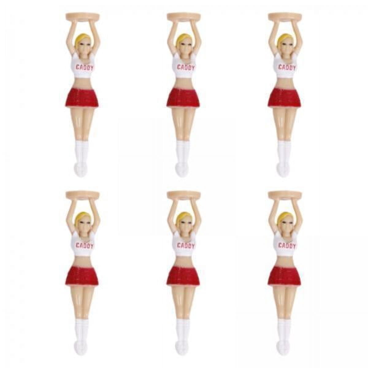 Baoblaze 5x6 Pieces Lady Body Golf Tees Beginners for Driving Range Indoor Outdoor Yard
