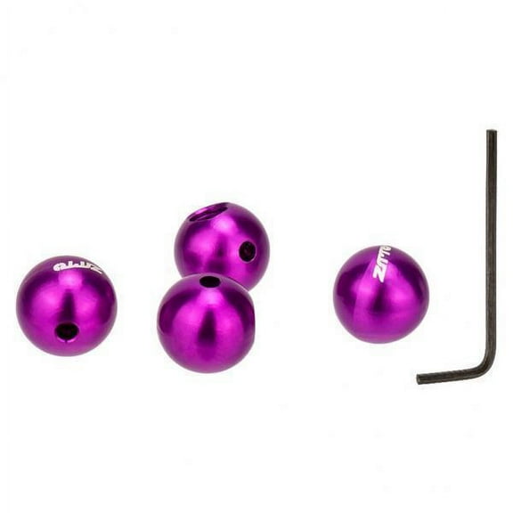Baoblaze 4x4Pcs Brake Cable End Caps Set Ball Hat Multi-Color Cable Tips