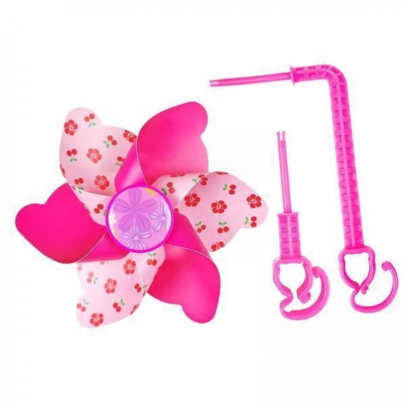 Baoblaze 4xBike Handlebar Pinwheel for Kids Colorful for Pushchair Scooter Most