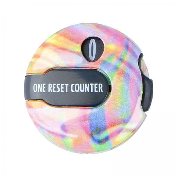 Baoblaze 4xMini Golf Stroke Counter up to 12 Shots Score Golf Score Counter with Clip Rainbow