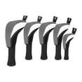 thumbnail image 1 of Baoblaze 5 Pieces Golf covers Golf Club Head Cover for Men Women Golfer Gift Gray, 1 of 8
