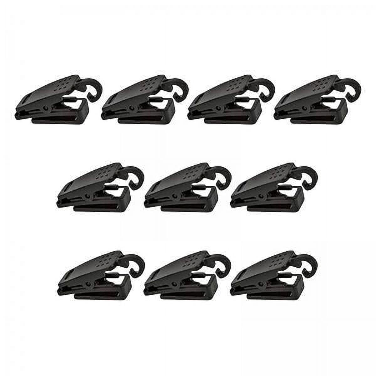 Baoblaze 5x10Pcs Helmet Clip Holder Hook for Sports Skateboard Cycling