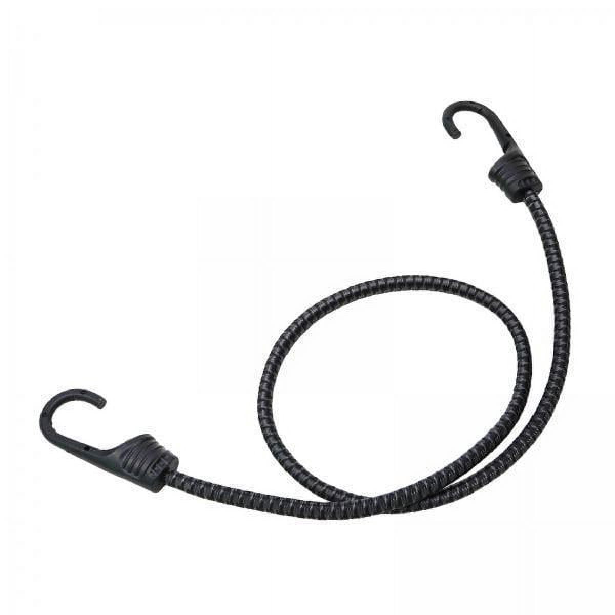 Baoblaze 5xBicycle Bungee Cord with Hooks Elastic Band Strap for Cycling Biking Outdoor Black Gray 90cm