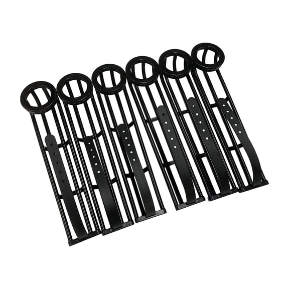 Baoblaze 6 Pieces Billiards Table Pocket Rail Entertainment Parts Durable Replacement black