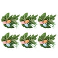 thumbnail image 1 of Baoblaze 6 Pieces Easter Eggs Napkin Rings Holder Centerpieces for Wedding Cafe Event, 1 of 8