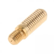 Baoblaze 6xPool Cue Joint Screw Billiard Extension Screws Part Brass Billiard Cue Screw 11mmx33mm 11mmx27mm