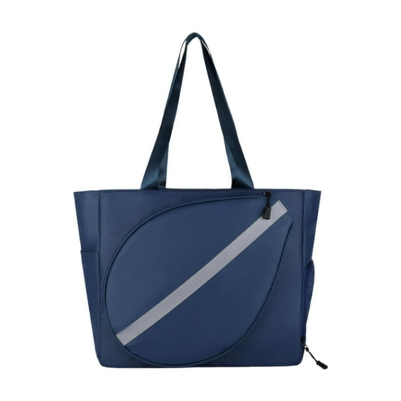 Baoblaze Badminton Bag Racket Storage Outdoor Large Racket Holder Tennis Shoulder Bag Blue