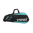 thumbnail image 1 of Baoblaze Badminton Racquet Bag Outdoor Sport Bag Zipper Closure Racket Carrying Bag Black Blue, 1 of 8