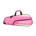 thumbnail image 1 of Baoblaze Badminton Racquet Bag Outdoor Sport Bag Zipper Closure Racket Carrying Bag Pink White, 1 of 8