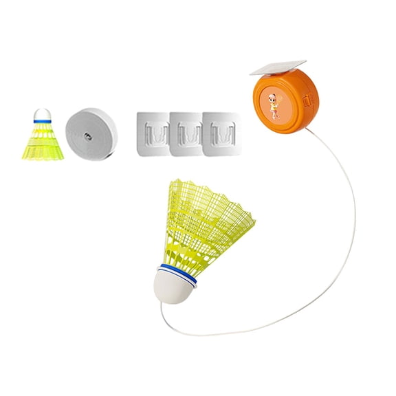 Baoblaze Badminton Solo Trainer Adjustable Height Solo Practice for Games 2 Balls