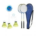 thumbnail image 1 of Baoblaze Badminton Solo Trainer Badminton Training Device for Sports Exercise Workout Blue 2pcs Rackets, 1 of 8