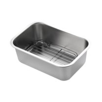 Baoblaze Baking Pan with Wire Rack Plate Cooling Rack for Buffet Kitchen Home 32x22x10cm