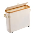 thumbnail image 1 of Baoblaze Bamboo Toilet Paper Storage Container Space Saving Large Toilet Paper Holder beige, 1 of 8