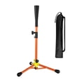 thumbnail image 1 of Baoblaze Baseball Tee Batting Tee Stable Holder Equipment with Storage Bag Trainer Tripod Orange, 1 of 8