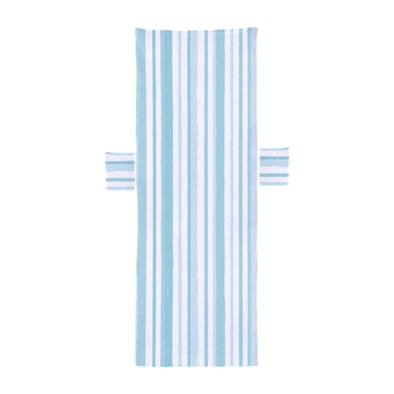 Baoblaze Beach Chair Cover Thick Lounge Chair Towel Cover for Outdoor Vacation Travel F