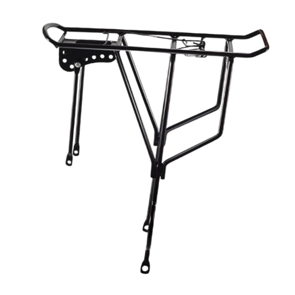 Baoblaze Bicycle Cargo Rack Heavy Duty Iron Rear Support Bike Luggage Rack for Road Bikes Big Hole