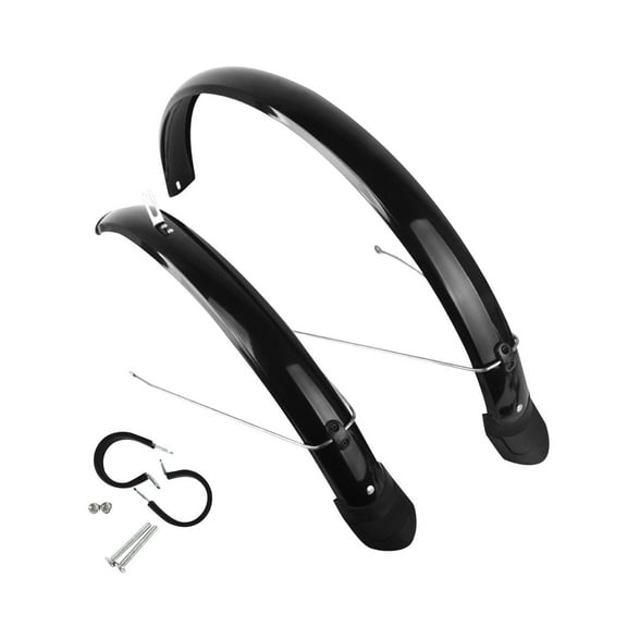 Baoblaze Bike Front Rear Fenders Mudflaps for Bicycling Riding Mountain Bikes for 26inch withHooks