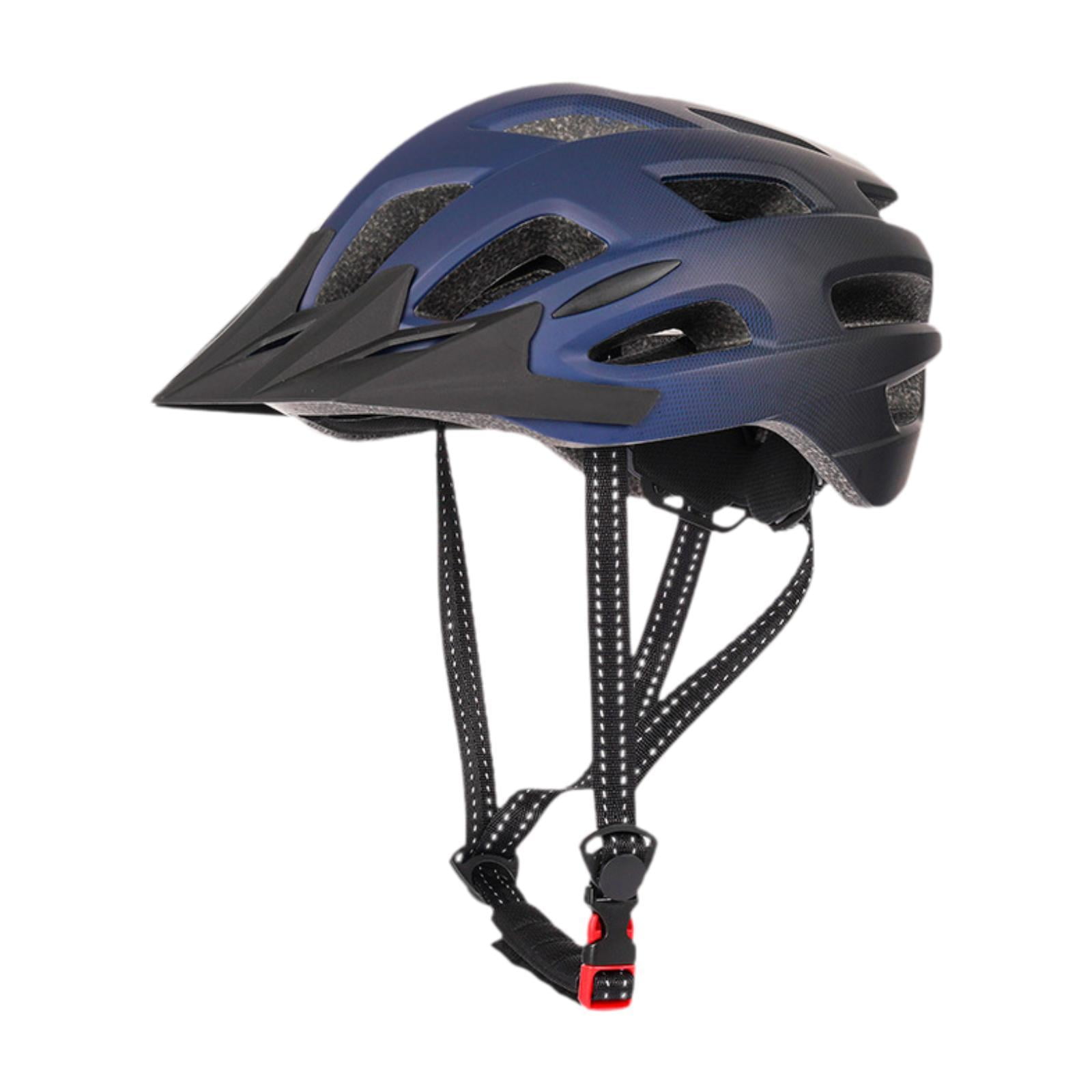 Baoblaze Bike Helmet Portable Cycling Helmet for Outdoor Roller Skating Rock Climbing Black Blue