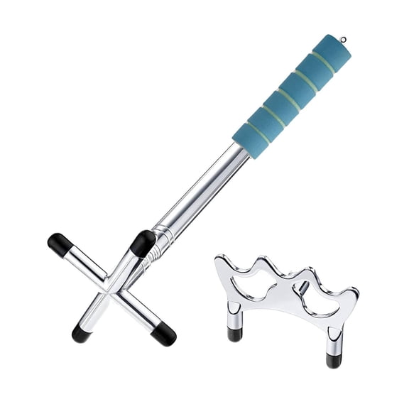 Baoblaze Billiard Cue Bridge Billiards Cue Sticks Bridge Pool Bridge Head Stainless Steel Style C