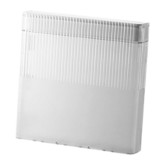 Baoblaze Block Storage Stand Easily Cleaning Space Saving 2 Slots Organizer white