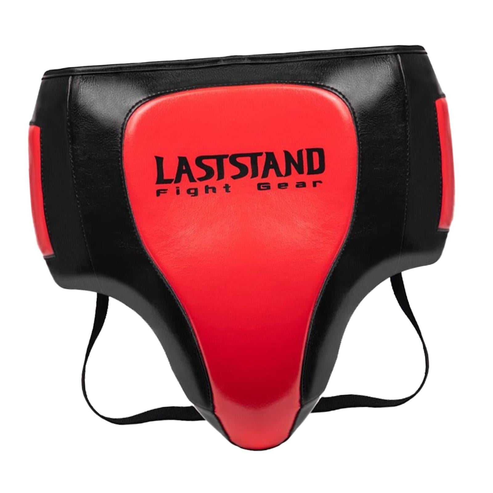Baoblaze Boxing Groin Protector Adjustable Abdominal Guard for Muay Thai Sanda Karate Black Red