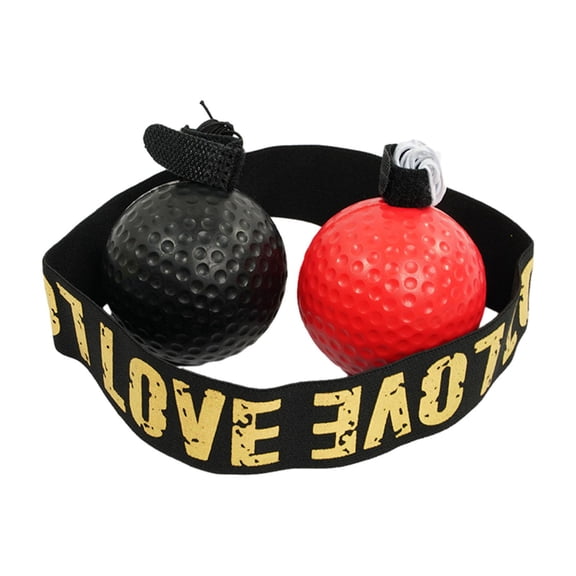 Baoblaze Boxing Reflex Ball Headband Boxing Ball on String Reflex Punching Fight Ball