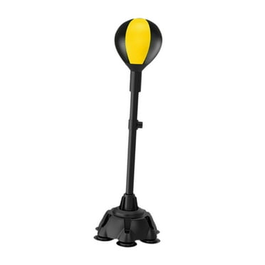 Baoblaze Boxing Speed Ball Adjustable Boxing Punch Ball for Home Gym Training Hitting Yellow Black
