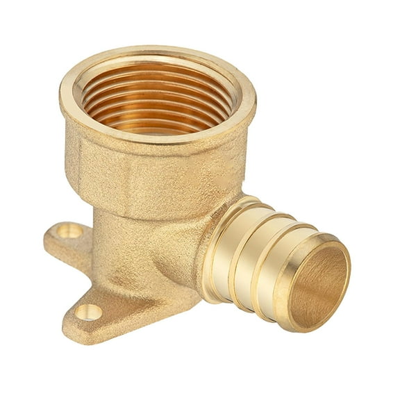 Baoblaze Brass Pex Fittings Transition from Threaded Shower Head Fitting 0.75inch NPT