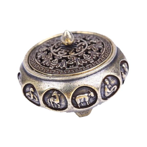 Baoblaze Burner Desktop Ornament Cone Holder for Desk Office Tea Room