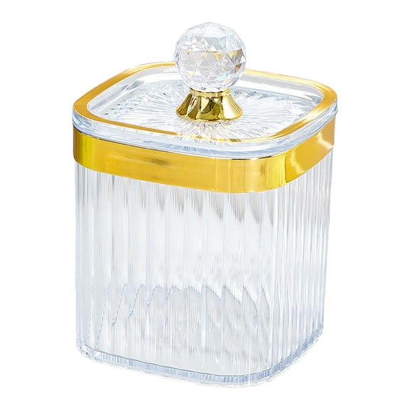 Baoblaze Canister Kitchen Food Storage Container for Candy Peanut Cookies Gold
