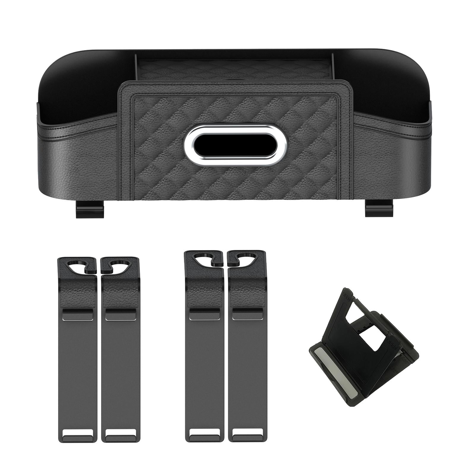 Baoblaze Car Backseat Organizer Storage Box Auto Interior Decoration Drink Cup Holder Black