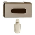 thumbnail image 1 of Baoblaze Car Sun Visor Tissue Box 2 in 1 Universal for Seat Back Sun Visor Women Beige, 1 of 7