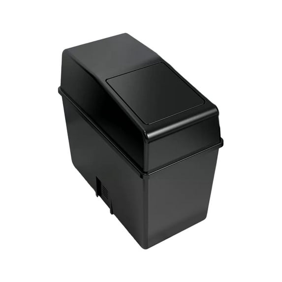 Baoblaze Car Trash Can with Lid RV Bathroom Dustbin Hiking Trailer Garbage Bin Storage