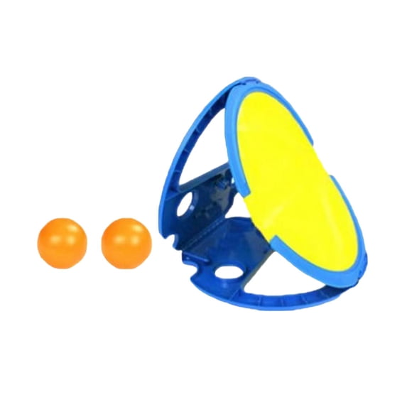 Baoblaze Children Hand ing Ball Racket Game Set Boys and Girls Outdoor Beach Toy Blue