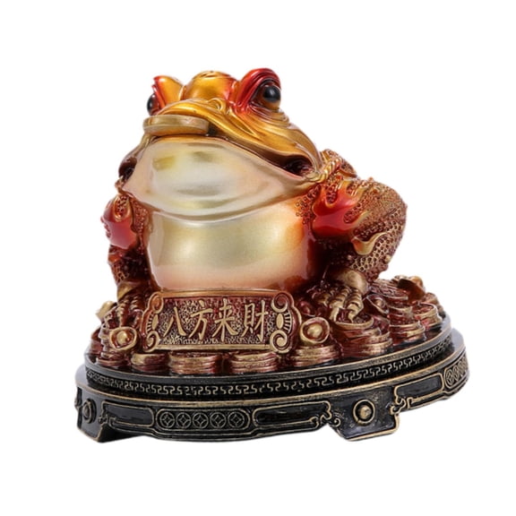 Baoblaze Chinese Lucky Statue Tabletop Sculpture for Spring Festival Decor A