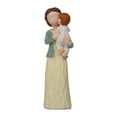 thumbnail image 1 of Baoblaze Christmas Statue Artwork Resin Figurine for Desktop Housewarming Living Room Grandmother Grandson, 1 of 8