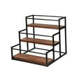 Baoblaze Coffee Syrup Display Rack 3 Tier Rack for Bar for Coffee