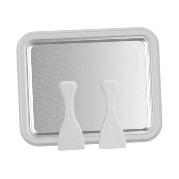 Baoblaze Cold Pan Plate DIY Fried Yogurt Machine for Ice Cream Sandwich Yogurt White