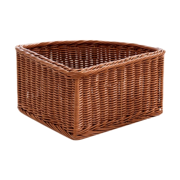 Baoblaze Corner Basket, Storage Box, Versatile, Portable Organizer in A Compartment Shape