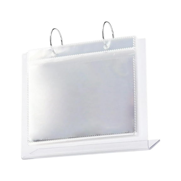 Baoblaze Desktop Acrylic Photo Album Clear Flip Display for Family Table Photo Display 6 inch photos