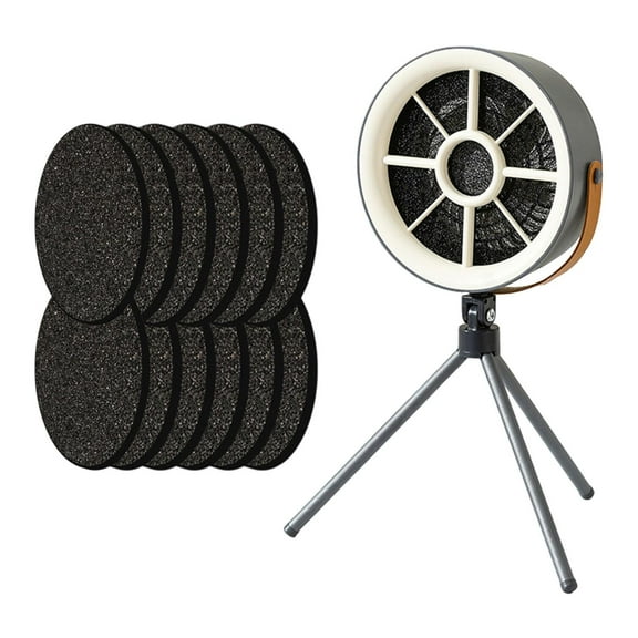 Baoblaze Desktop Range Hood Adjustable Angle Mini Extractor Hood for Dorm Kitchen BBQ Gray