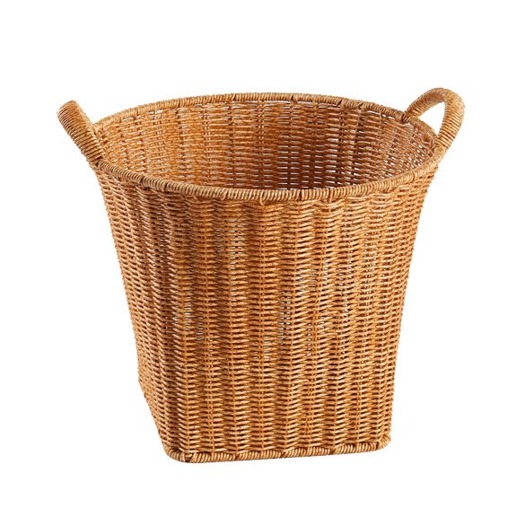 Baoblaze Desktop Storage Basket Portable Home Storage for Countertop Bathroom Kitchen L