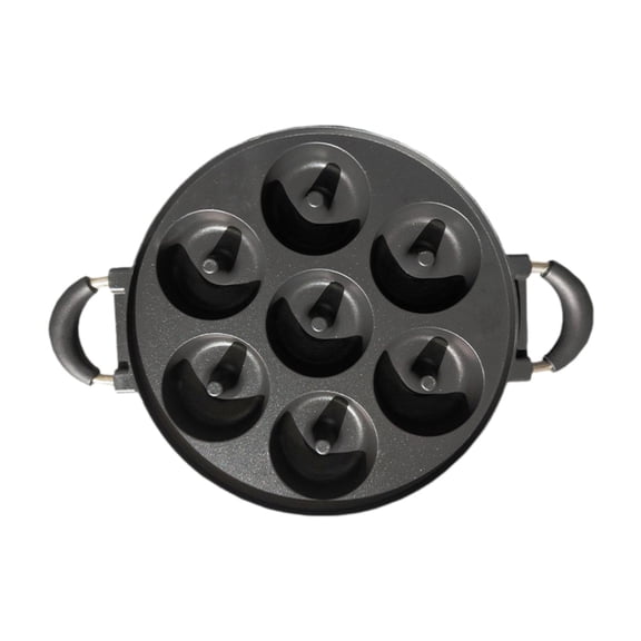 Baoblaze Donut Baking Pan Donut Maker Pan Stovetop Baking Pan Fits Stovetop Mini Waffle